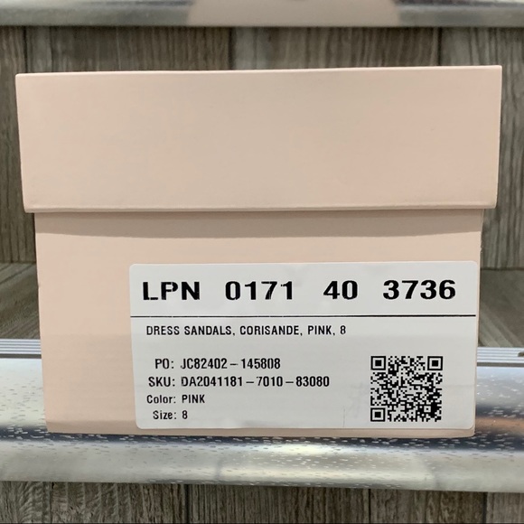 Just Fab | Corisande Slip On Mules Pink Size 8 NWT - Picture 13 of 14